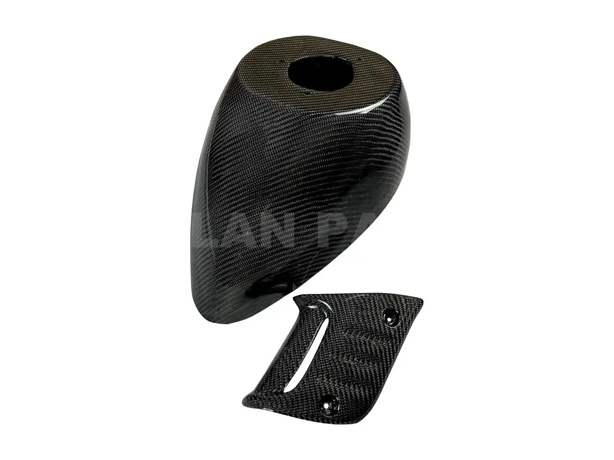 Carbon Fiber Mudguard Front With Shock Cover | Piaggio Zip Sp 1