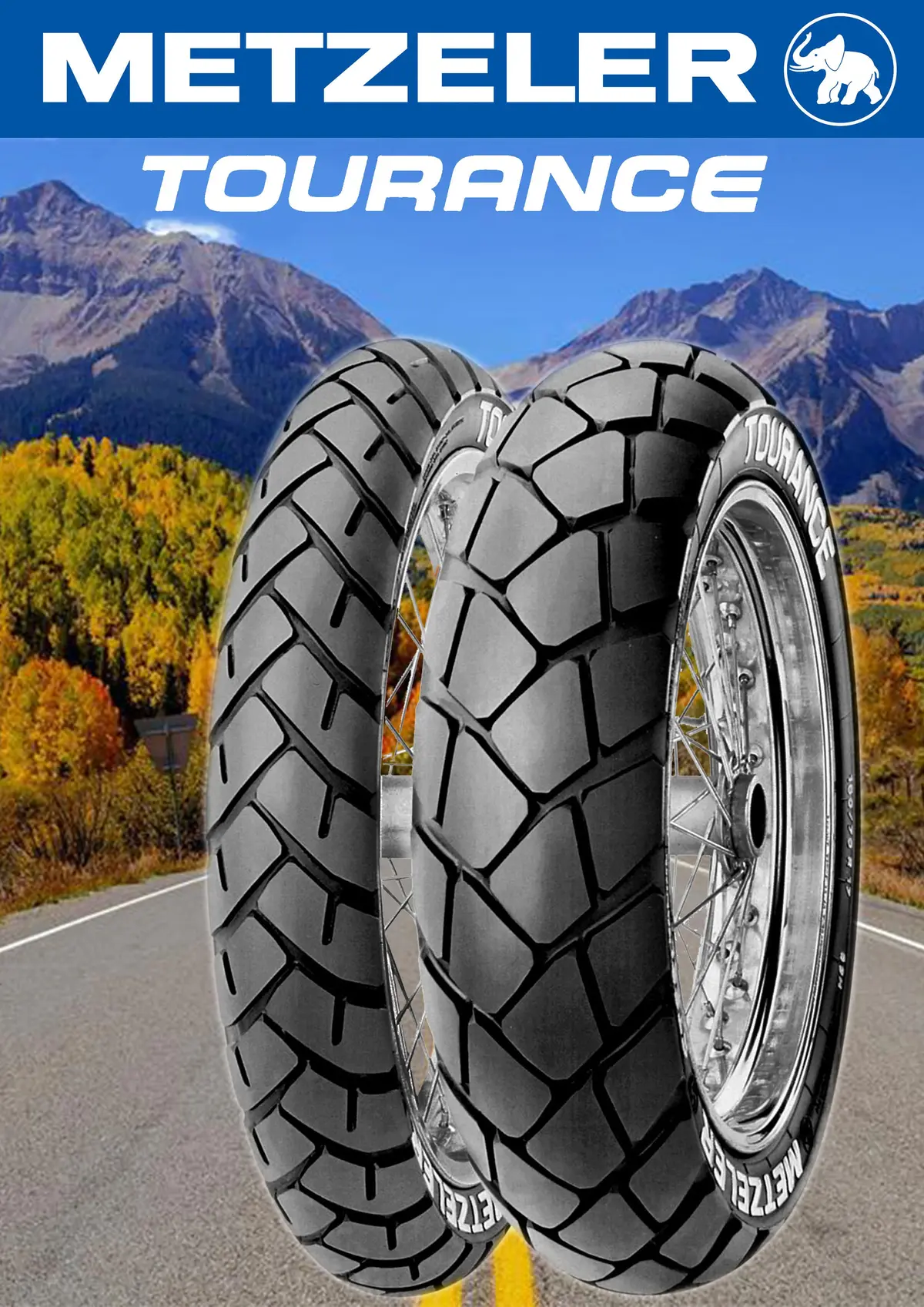 Metzeler Tourance 90/90-21 & 150/70-17 Combo 1