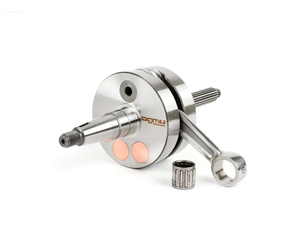 Crankshaft Long Stroke Bgm Evolution 2 55Mm Stroke 110Mm Conrod | Piaggio Maxi 2-Stroke, Aprilia Sr125, Gilera Runner 125Fx, 180Fxr, Italjet Dragster 125, 180, Piaggio Skr125, Skr150, Tph125, Skipper125, Skipper150, Hexagon 125Ex, 150E 1