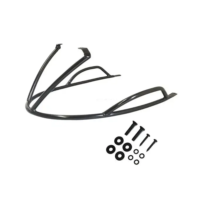 Crash Bar Rear Fp Parts Gloss Black | Piaggio Zip 2000 1
