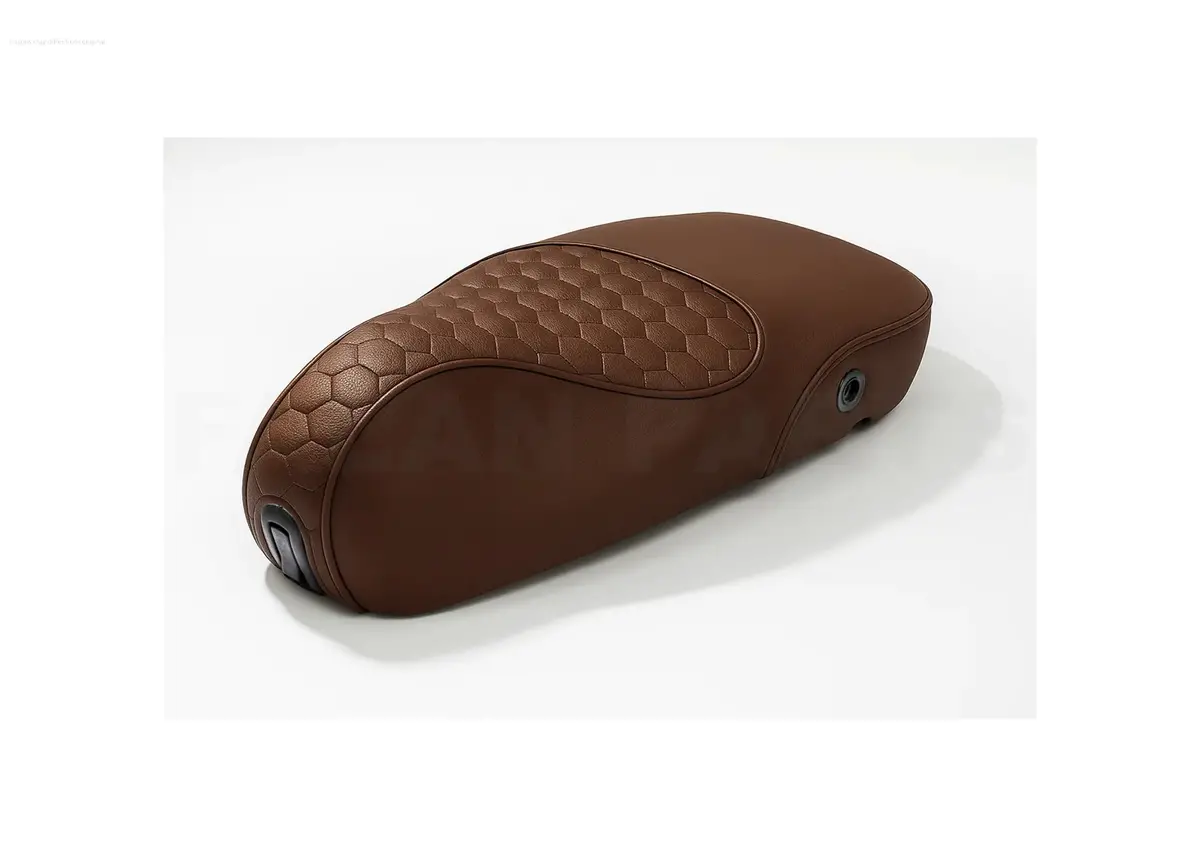 Custom Seat Deluxe Audi Rs Brown | Vespa Sprint/ Primavera 50-150Cc 1