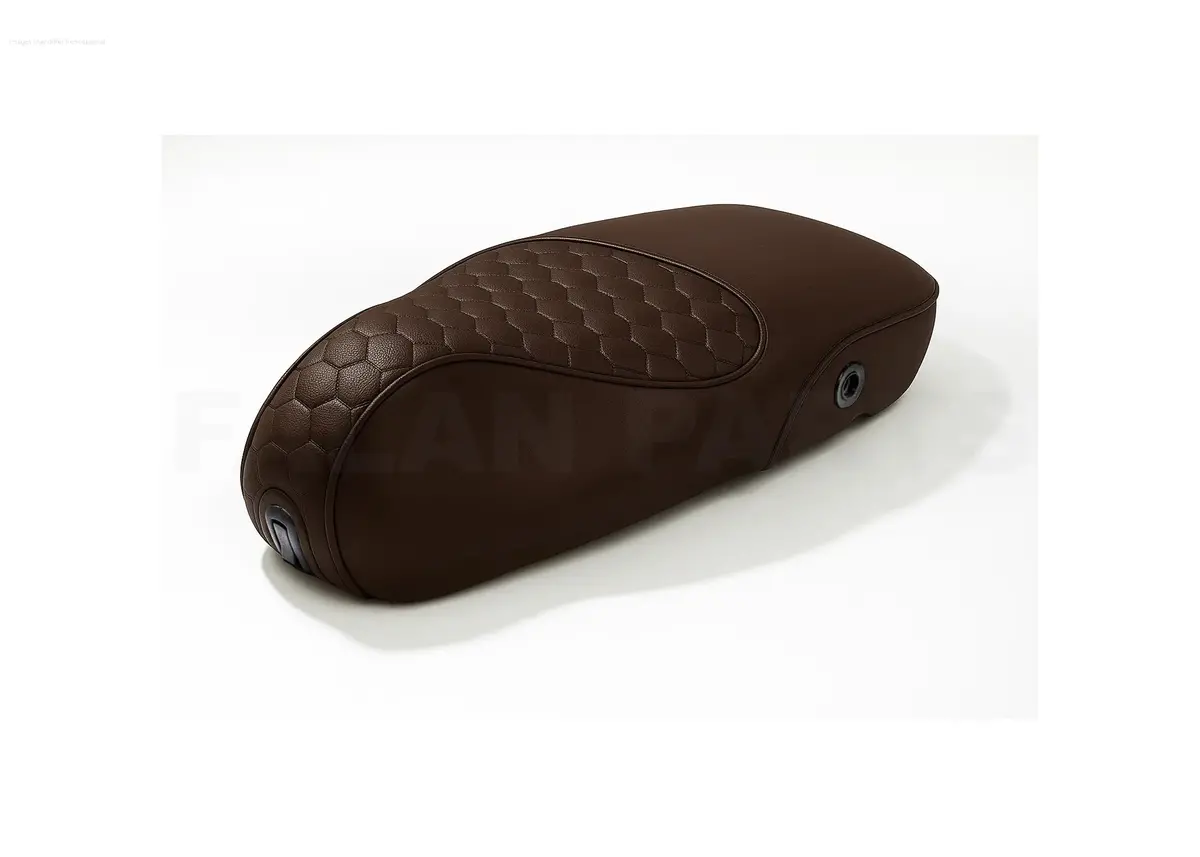 Custom Seat Deluxe Audi Rs Dark Brown | Vespa Sprint/ Primavera 50-150Cc 1