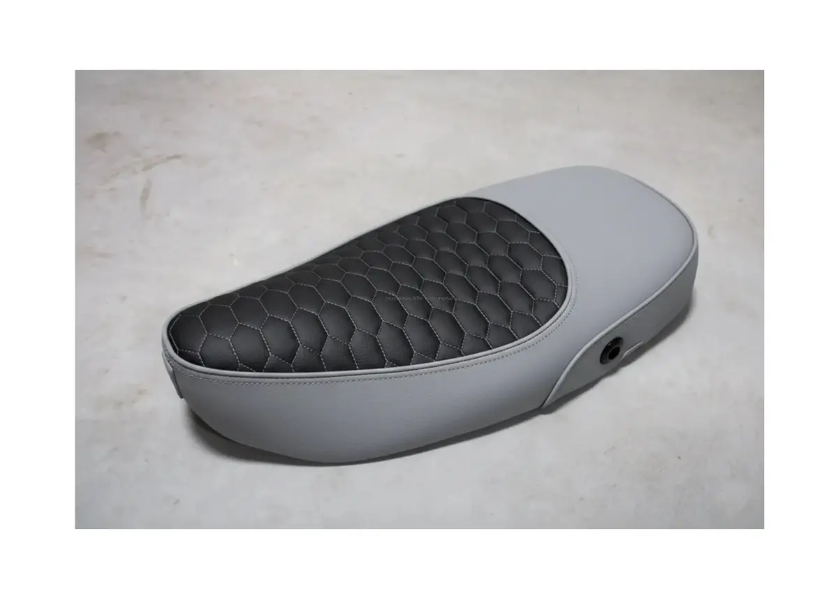 Custom Seat Deluxe Merino Silverstone | Vespa Vespa S/Lx/Lxv/ Et2-4 50-150Cc 1