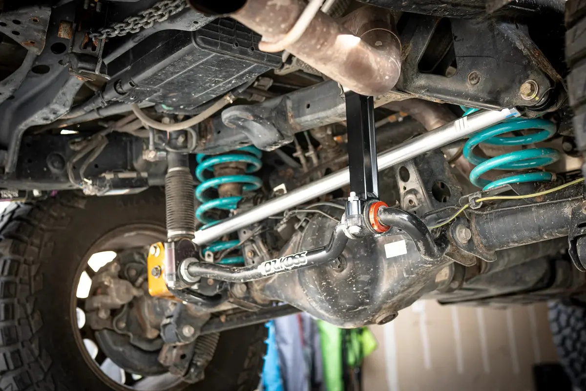 Dr.Kdss Rear Sway Bar Drop Kit (Upgraded Billet Fixed Link)  - Drkdssdropblk 1