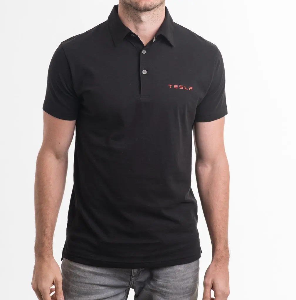 Men's Tesla Logo Polo 1