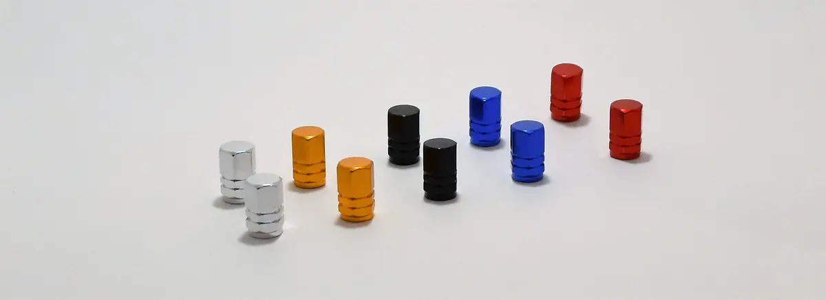 Aluminum Valve Caps 1