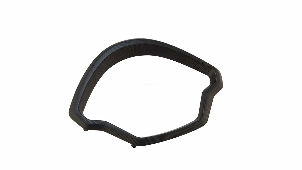 Deco Ring Speedometer Sip Black Matt Cnc | Vespa Gts/Gts Super 125/300Cc (`23-) 1