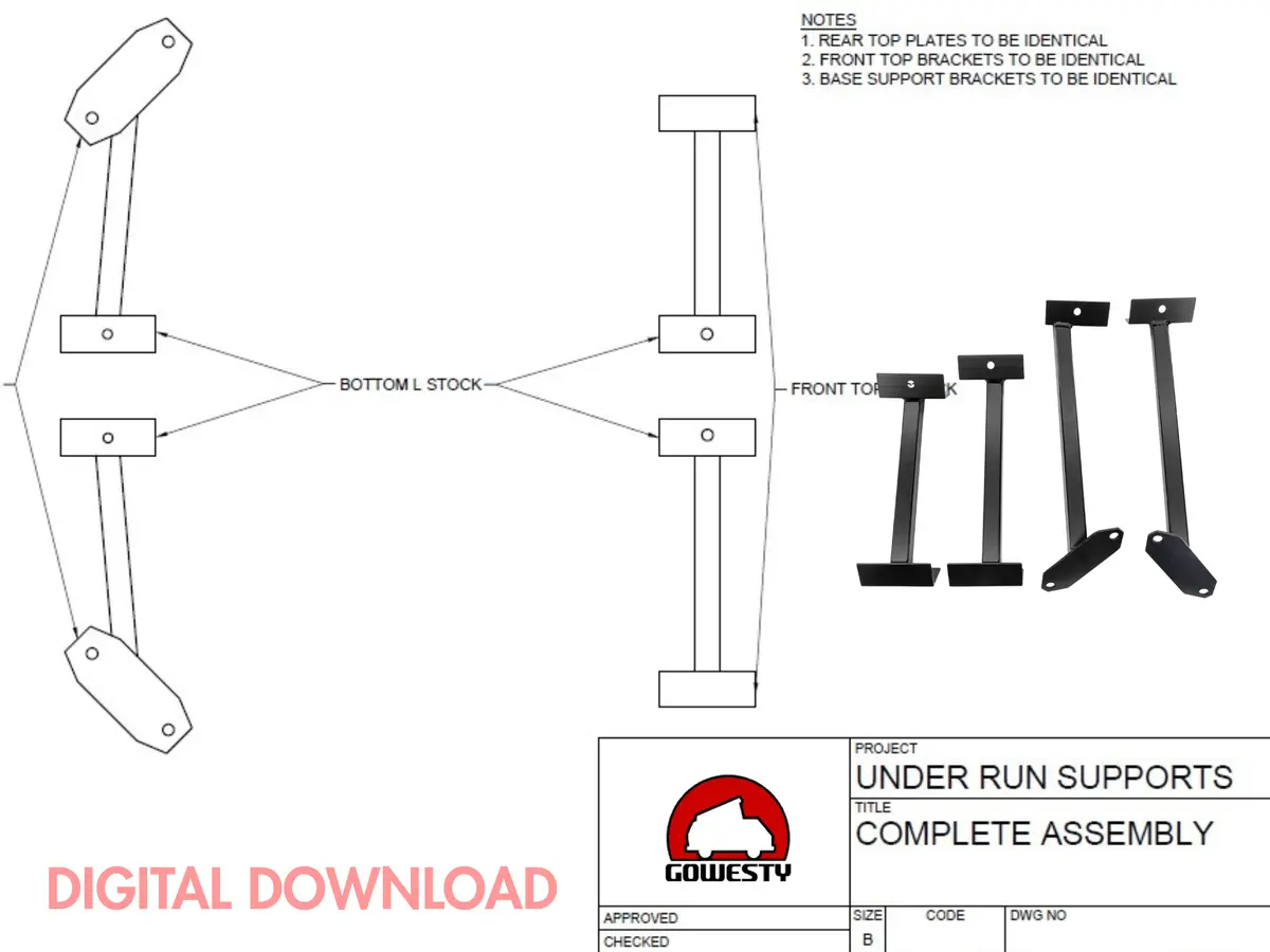 [Digital Download] Driveshaft And Engine Underrun Bar Supports 1
