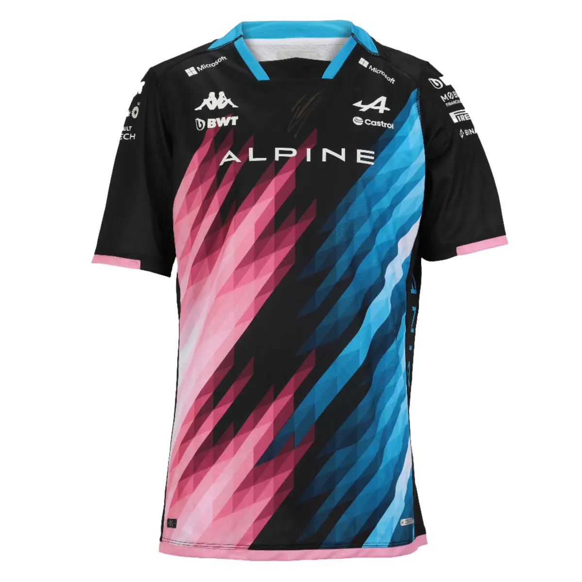 Esteban Ocon 2024 Signed Alpine Bwt F1 Team Jersey 1