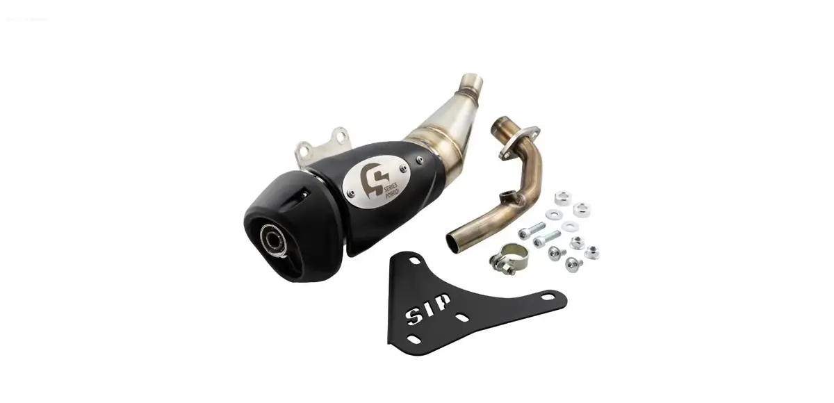 Racing Exhaust Sip Series Pordoi | Vespa Primavera/Sprint 125-150Cc I.E. 3V 4T Ac For Piaggio 3V Lem (Euro3)/Iget (Euro4/Euro5) 1