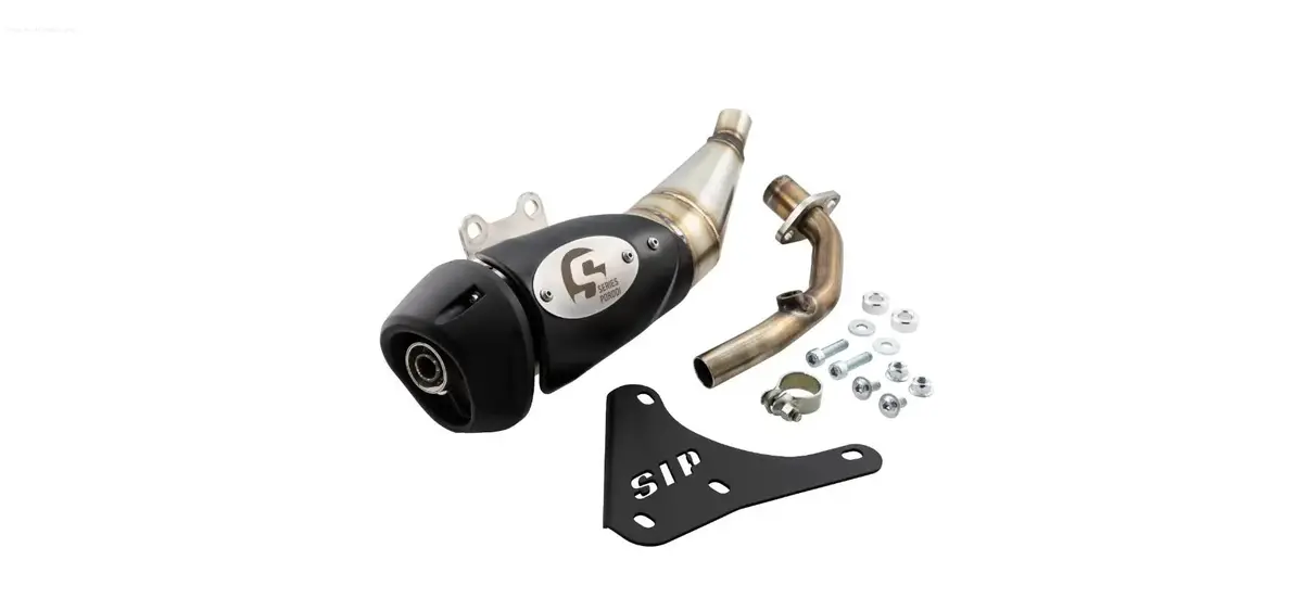Racing Exhaust Sip Series Pordoi | Vespa Primavera/Sprint 125-150Cc I.E. 3V 4T Ac For Piaggio 3V Lem (Euro3)/Iget (Euro4/Euro5) 1