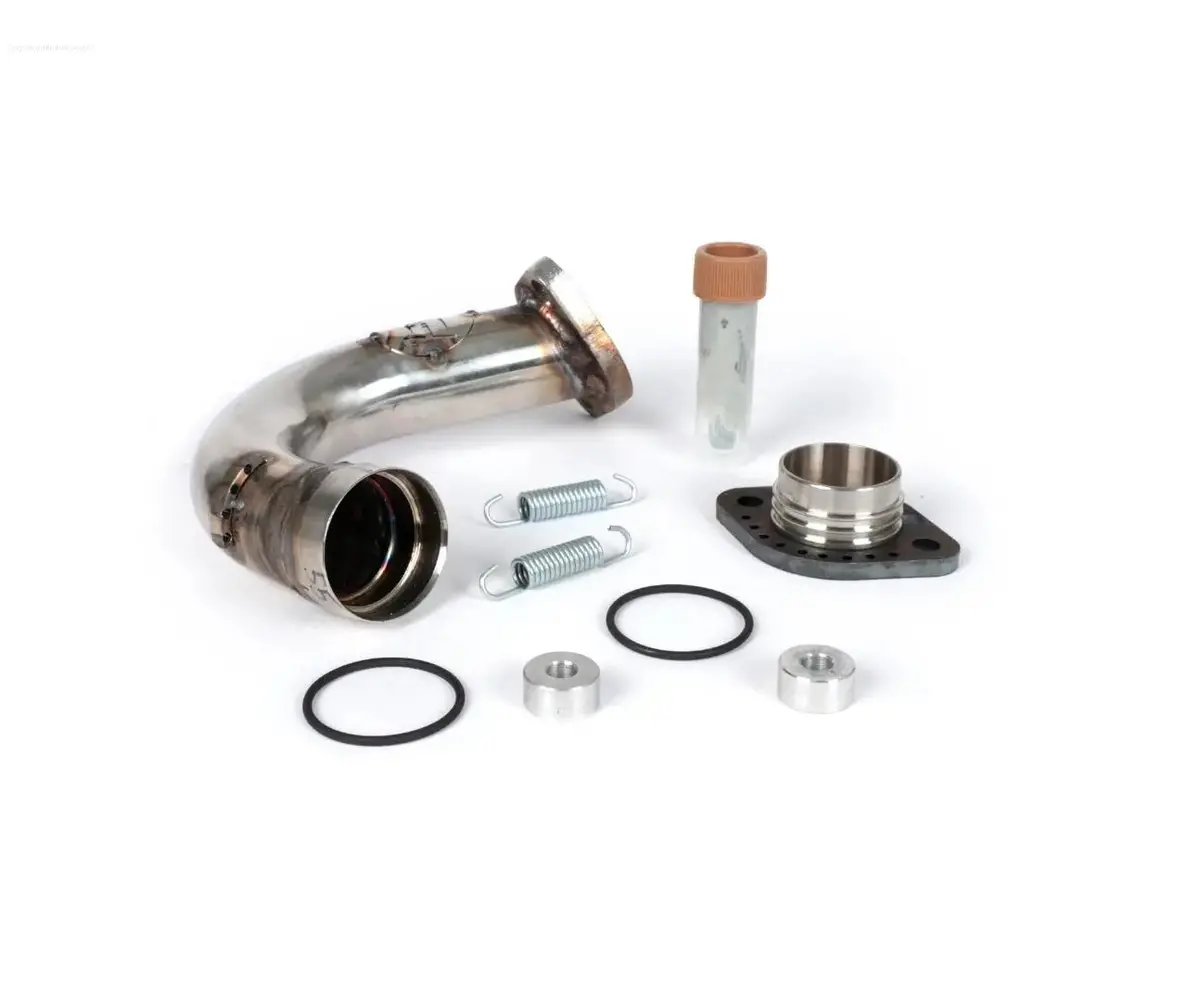 Exhaust Manifold Heikotuning Stainless Steel | Piaggio 125-180Cc 2-Stroke 1