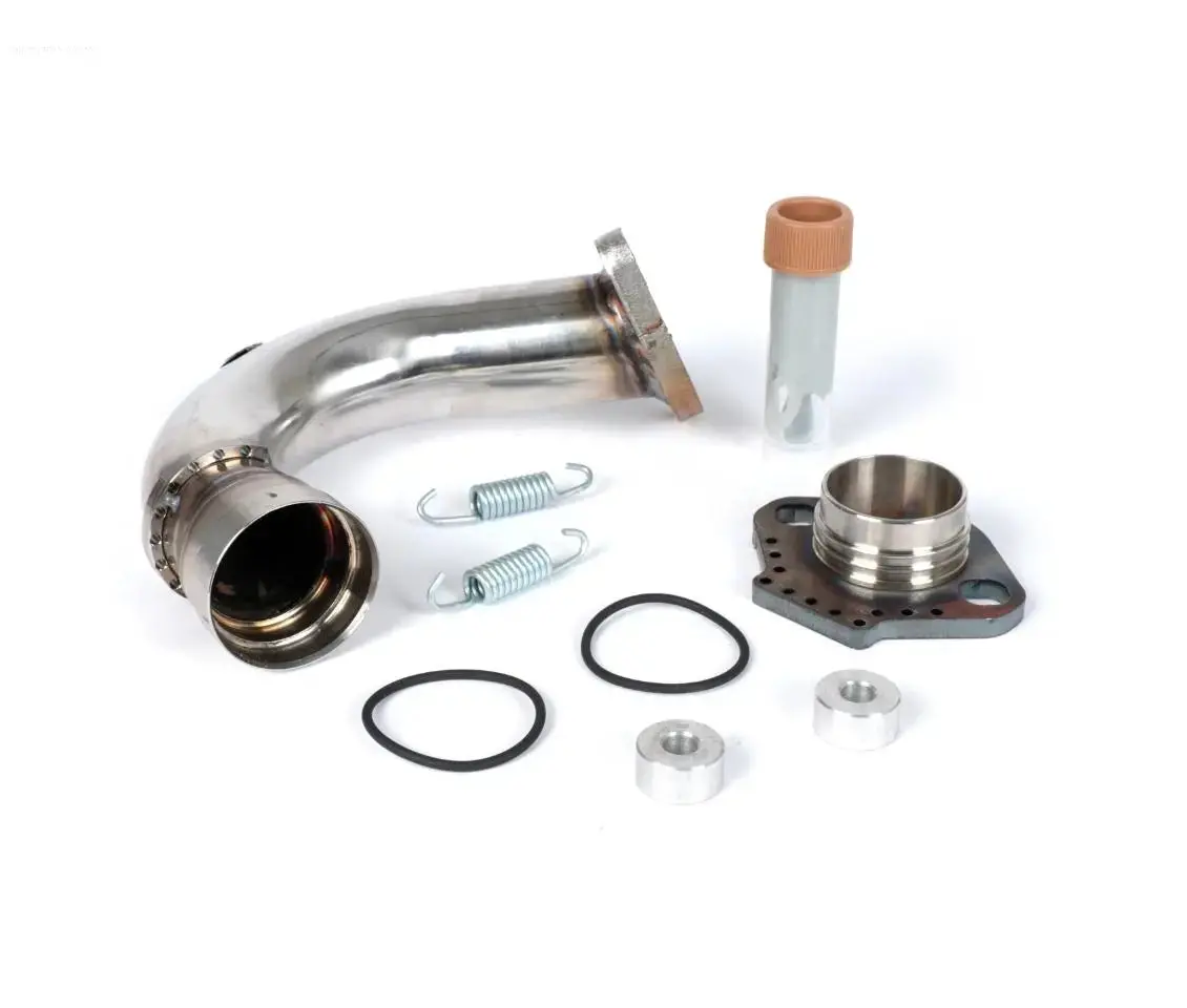 Exhaust Manifold Heikotuning Stainless Steel | Piaggio 125-180Cc 2-Stroke 1