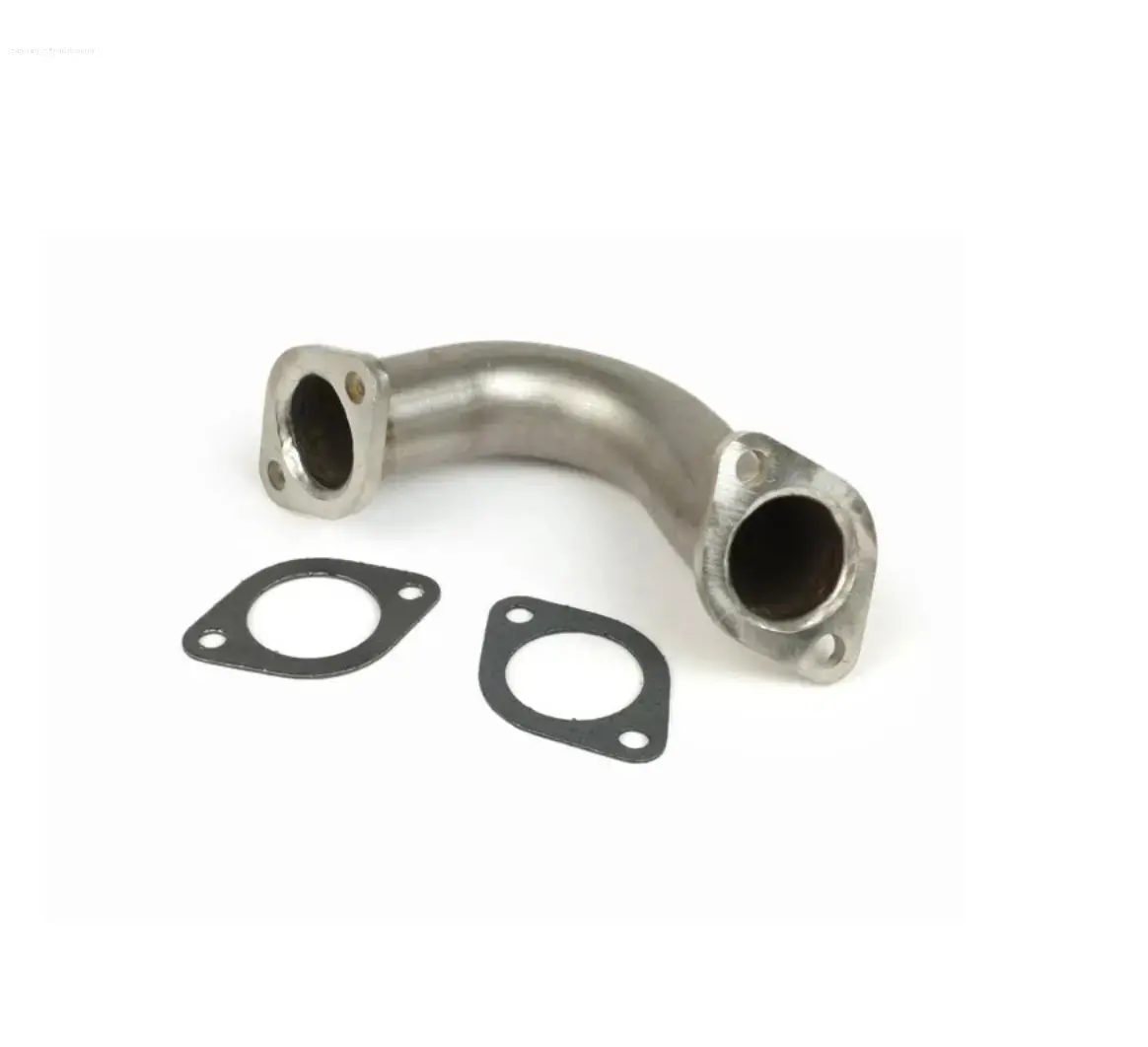 Exhaust Manifold Bgm Pro Stainless Steel | Piaggio 125-180Cc 2-Stroke 1