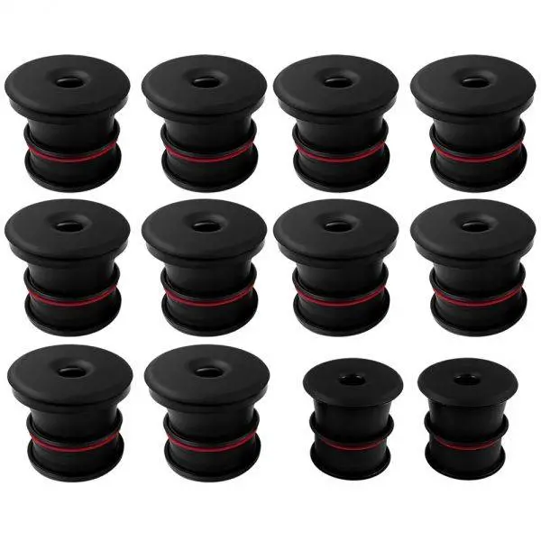 S&B Filters  1999-2003 Ford 6.0L Powerstroke, 5.4L, 6.8L Excursion Silicone Body Mount Kit -Pt# 81-1007 (G1) 1