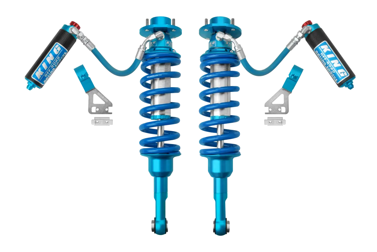 25001-415A King 24+ Toyota Land Cruiser 250/Lexus Gx550, 25+ 4Runner 2.5 Front Coilover Set W/ Adj 1