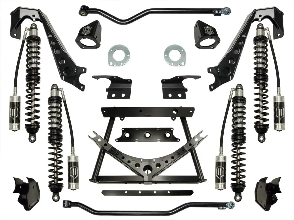 Icon 07-18 Jeep Jk 1.75-3" Stage 2 Coilover Conversion System W/ 2.0 Vs Rv Coilovers - K25002 1