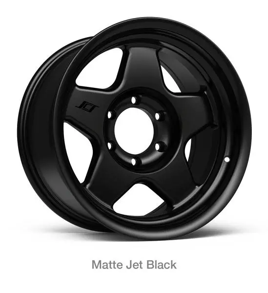 Stealth Custom Series F5 17X9 -38 Matte Jet Black Set Of 4 1