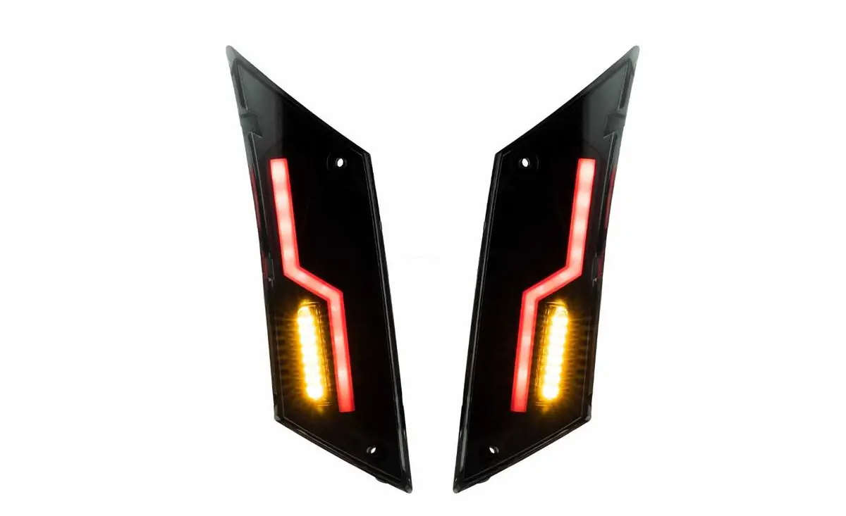 Power1 Indicators Rear Smoked Led | Piaggio Zip 2000/Sp 50/125/150Cc 2/4T 1