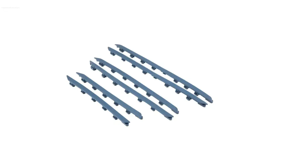 Floor Runner Kit Piaggio 1B005739 - 1B0057395 | Vespa Primavera 50-150Cc Yacht Club | Vespa Primavera/Sprint 50-150Cc 1