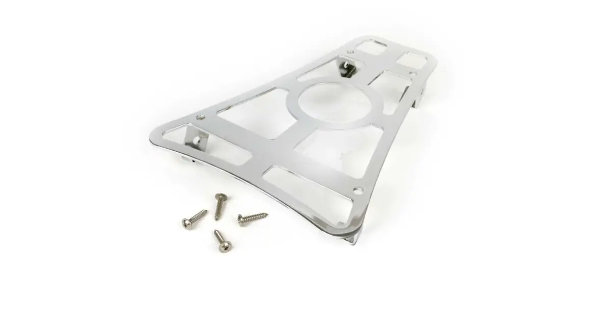 Floor Board Rack With Cup Holder Classic Racks Show Chrome | Vespa Gt/Gts/Gtl/Gtv 125-300Cc 1