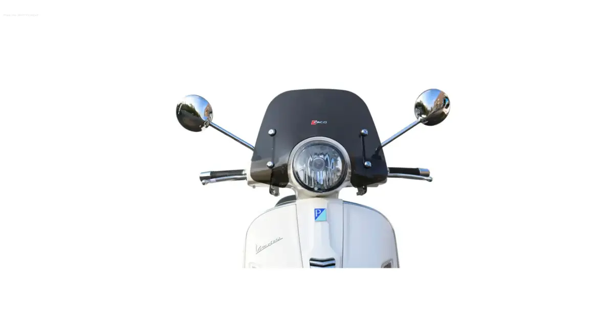 Windshield Faco Odt Low Smoked | Vespa Gts/Gts Super 125-300Cc (2023-) 1