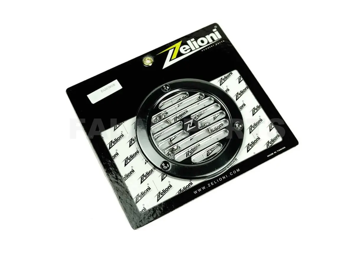 Flywheel Cover Zelioni "Vintage" Matt Black | Vespa Lx/S/Primavera /Sprint/946 125-150Cc 1