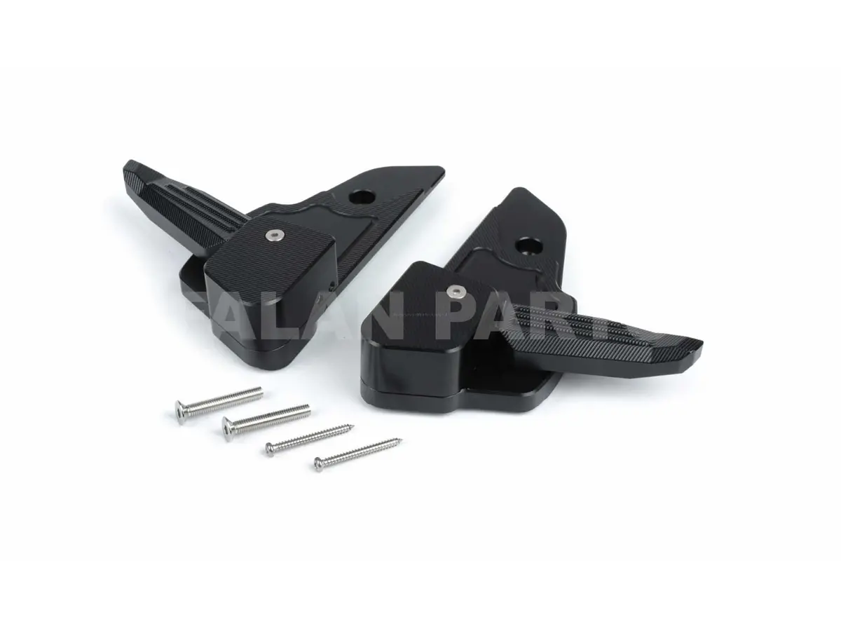 Foot Pegs Cnc Moto Nostra Matt Black | Vespa Primavera/ Sprint 50-150Cc 1
