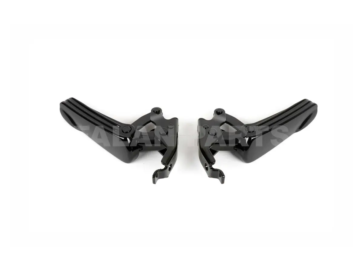 Foot Pegs Moto Nostra Gloss Black | Vespa Gts/ Gt/Gt L/ Gtv 125-300Cc 1