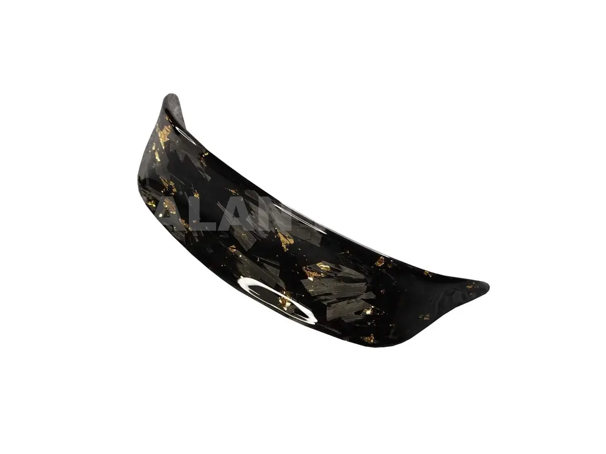 Forged Carbon Fiber Cockpit Spoiler Gold Edition | Vespa Sprint 50-150Cc 2T/4T Ac 1