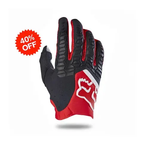 Fox Pawtector 2017 Motocross Gloves – Black/Red | Enduro & Off-Road Gloves Kuwait 1
