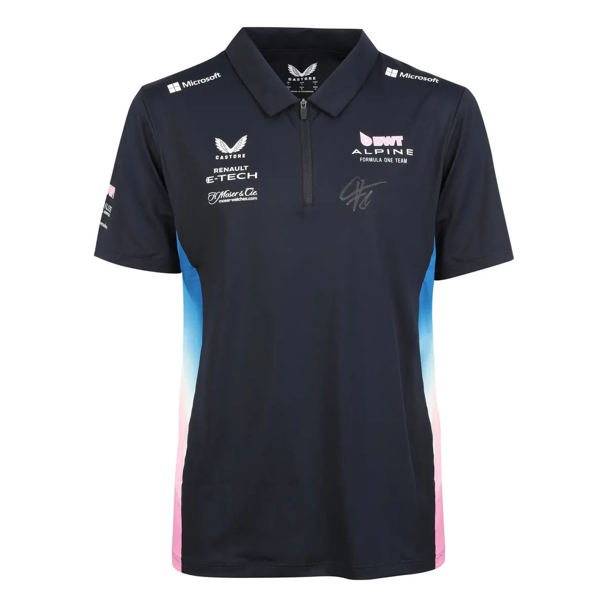 Franco Colapinto 2025 Signed Bwt Alpine Formula One® Team Polo Shirt 1