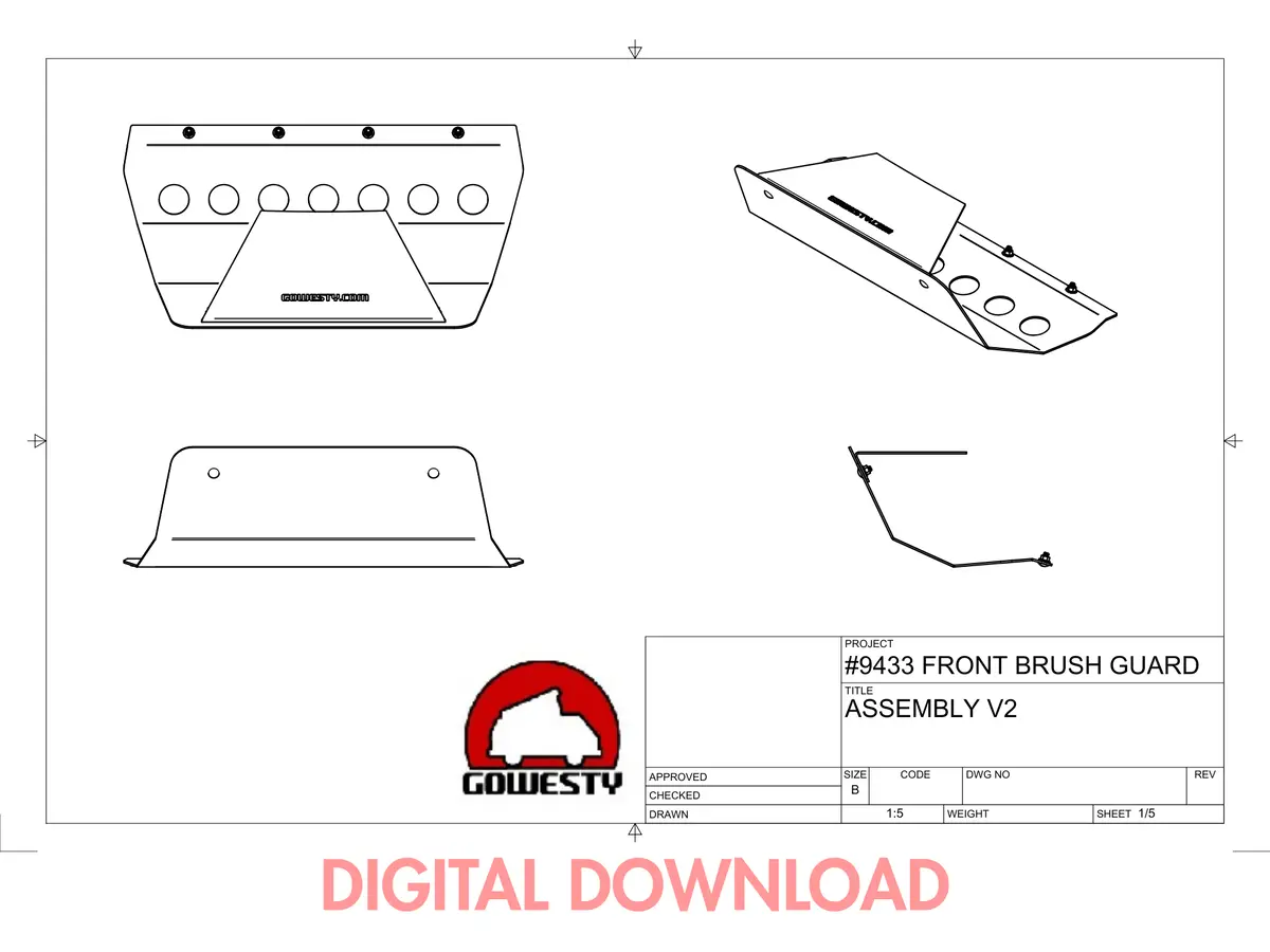 [Digital Download] Front Brush Guard 1