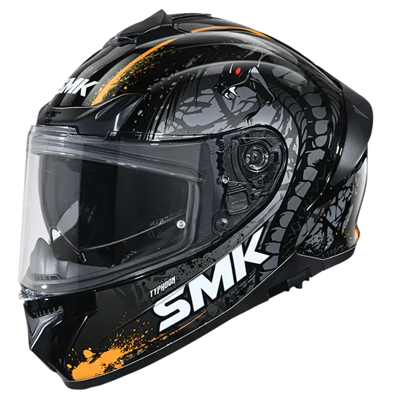 Smk Typhoon Reptile Gl267 Full-Face Helmet | Motovile Kuwait 1