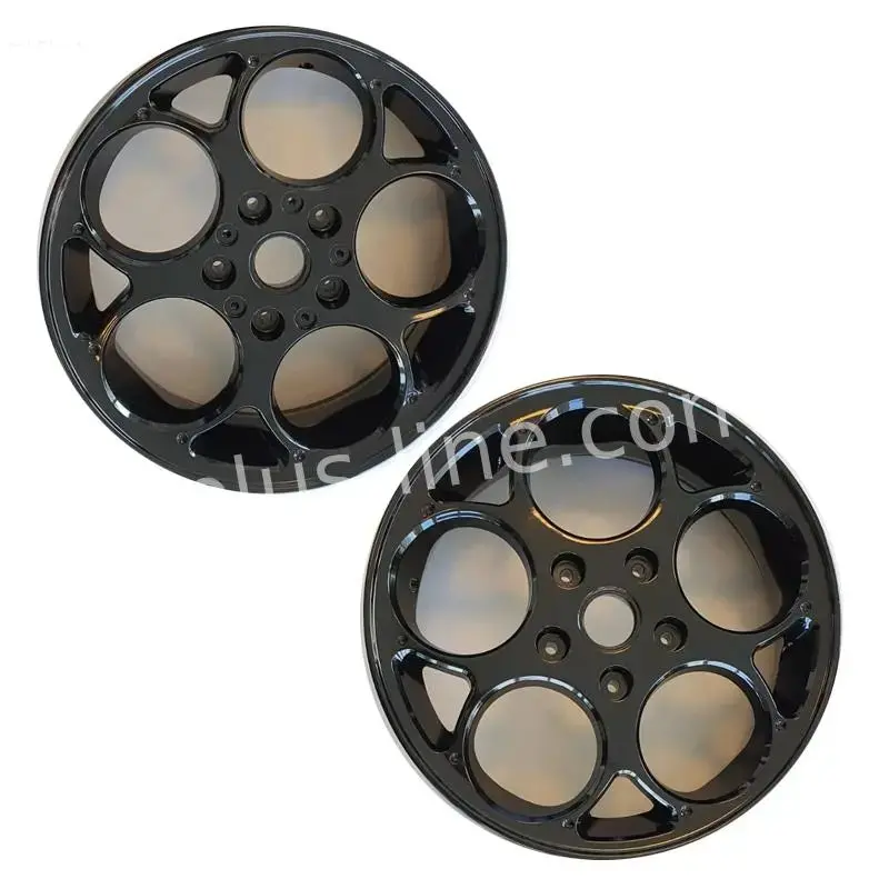 Cnc Rims Set Gloss Black | Vespa Gts/Gts Super/Gtv/Gt 60/Gt/Gt L 125-300Cc 1