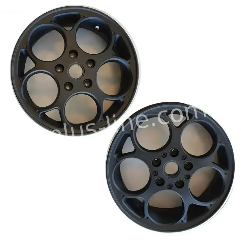 Cnc Rims Set Matt Black | Vespa Gts/Gts Super/Gtv/Gt 60/Gt/Gt L 125-300Cc 1