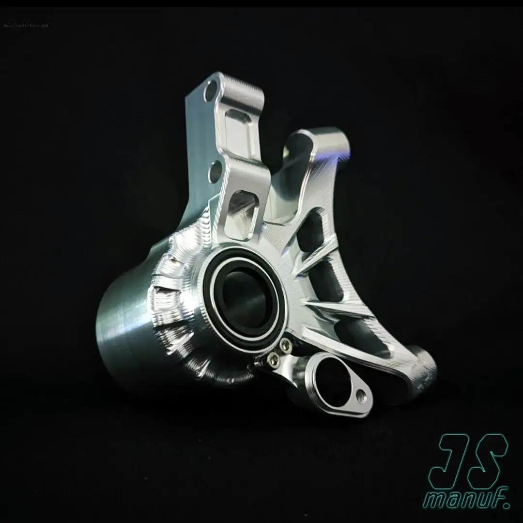 Axle Seating Js Manuf Silver 100Mm | Vespa Gts/Gts Super/Gtv/Gt60/Gt/Gt L 125-300Cc 1