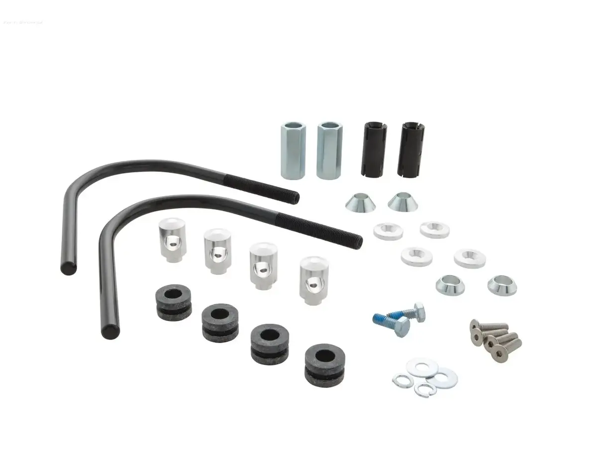 Mounting Material Windshield Sip Series Pordoi Black | Vespa Gts/Gts Super/Gt/Gt L 125-300Cc 1