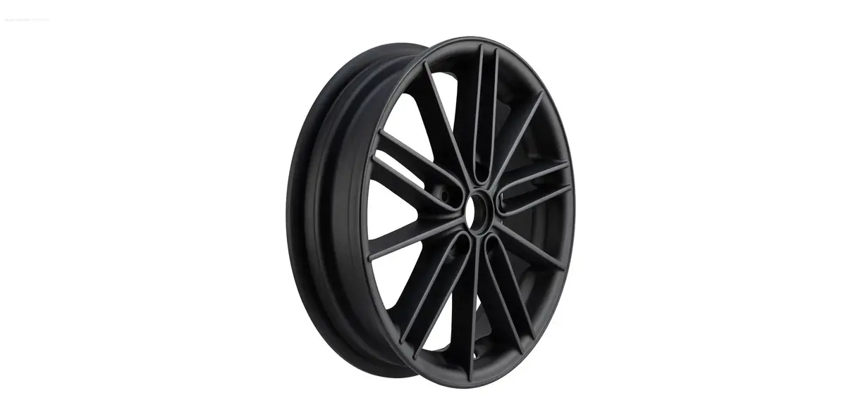 Rim Sip Mk Iii 3.0X13 Et20 5X86 Matt Black | Vespa Gts/Gts Super/Gtv/Gt 60/Gt/Gt L 125-300Cc 1