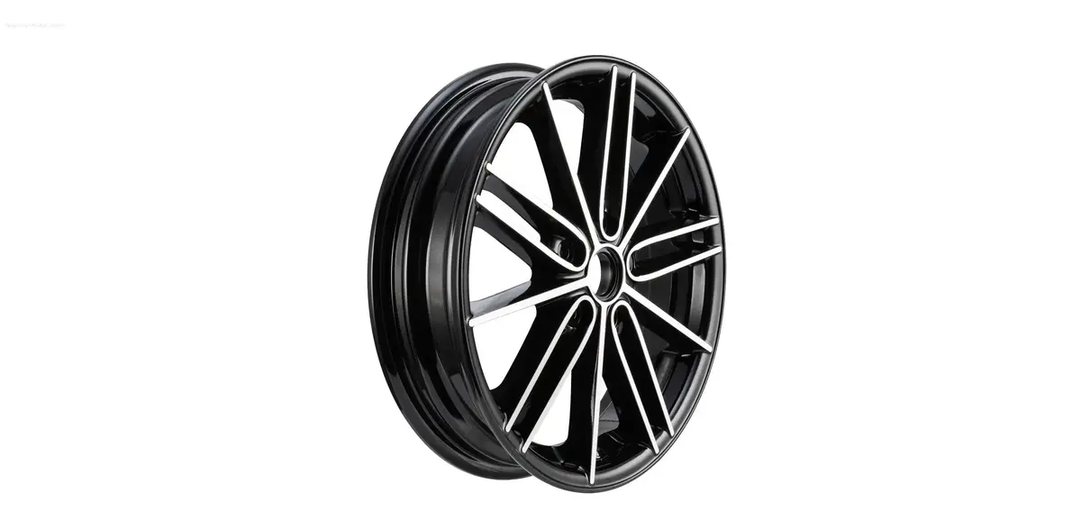 Rim Sip Mk Iii 3.0X13 Et20 5X86 Gloss Black Polished | Vespa Gts/Gts Super/Gtv/Gt 60/Gt/Gt L 125-300Cc 1