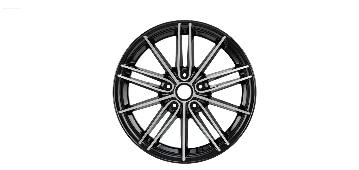 Rim Sip Mk Iii 3.0X13 Et20 5X86 Gloss Black Polished | Vespa Gts/Gts Super/Gtv/Gt 60/Gt/Gt L 125-300Cc 2