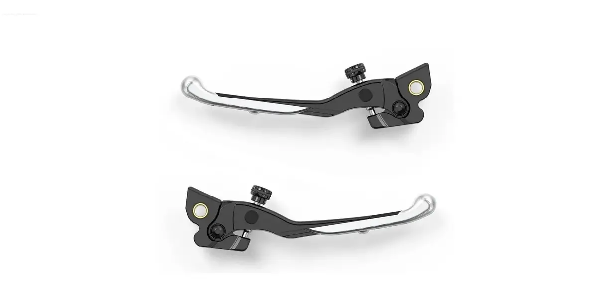 Sport Lever Set Brake Rizoma Silver | Vespa Gts/Gts Super/Gtv/Gt 60/Gt/Gt L 125-300Cc (-`22) 1