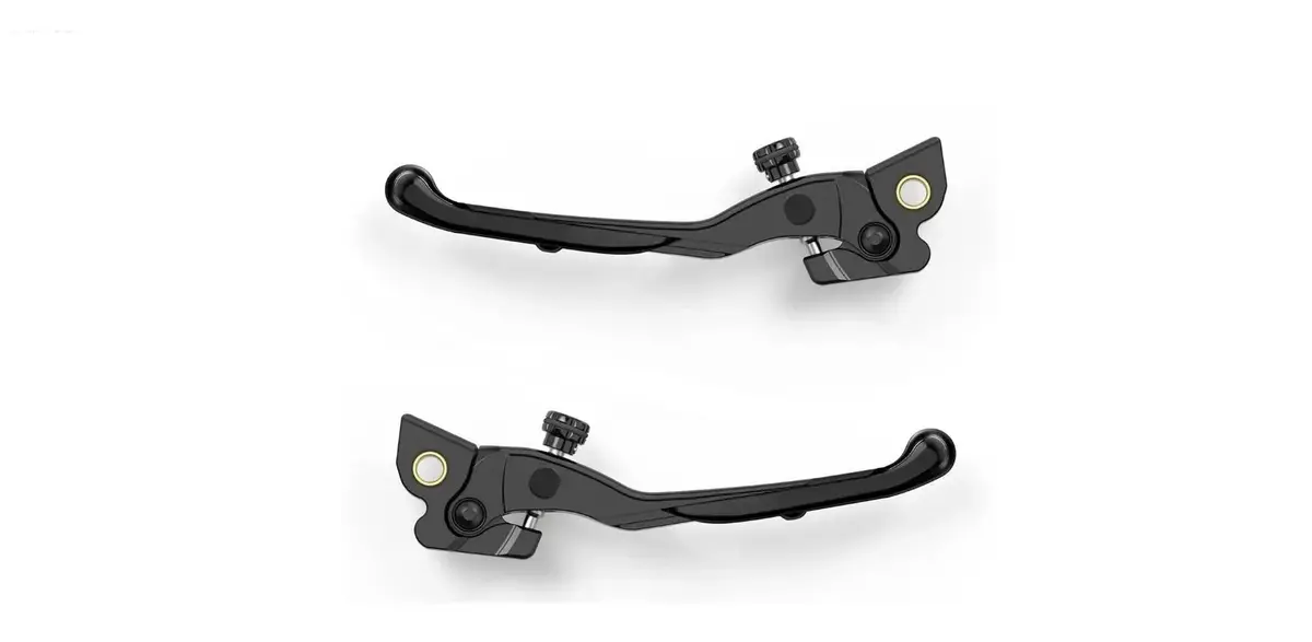Sport Lever Set Brake Rizoma Black | Vespa Gts/Gts Super/Gtv/Gt 60/Gt/Gt L 125-300Cc (-`22) 1