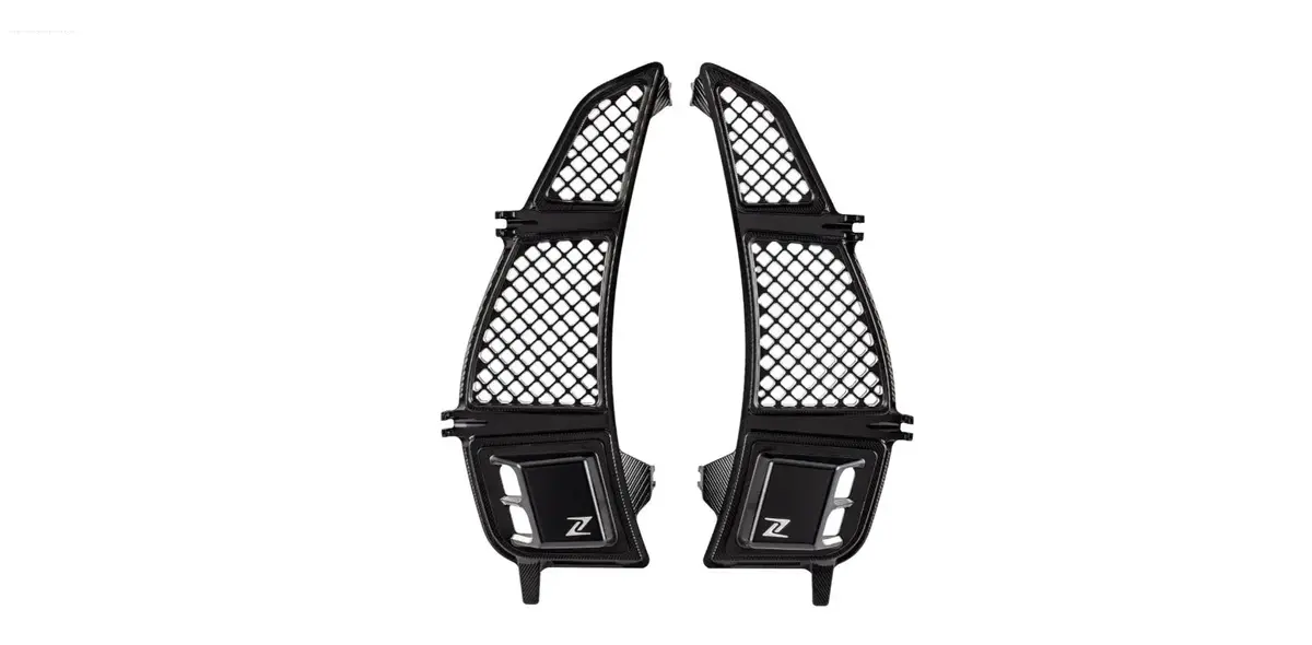Air Inlet Grill Zelioni Glove Box Black | Vespa Gts/Gts Super 125-300Cc (2023-) 1