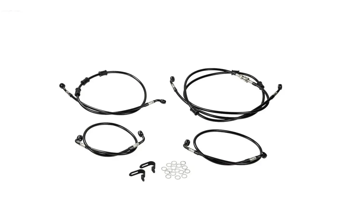 Brake Hose Kit Spiegler Black | Vespa Gts/Gts Super 125-300Cc (`23-) 1