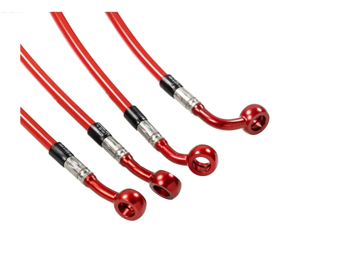 Brake Hose Kit Spiegler Red | Vespa Gts/Gts Super 125-300Cc (`23-) 2