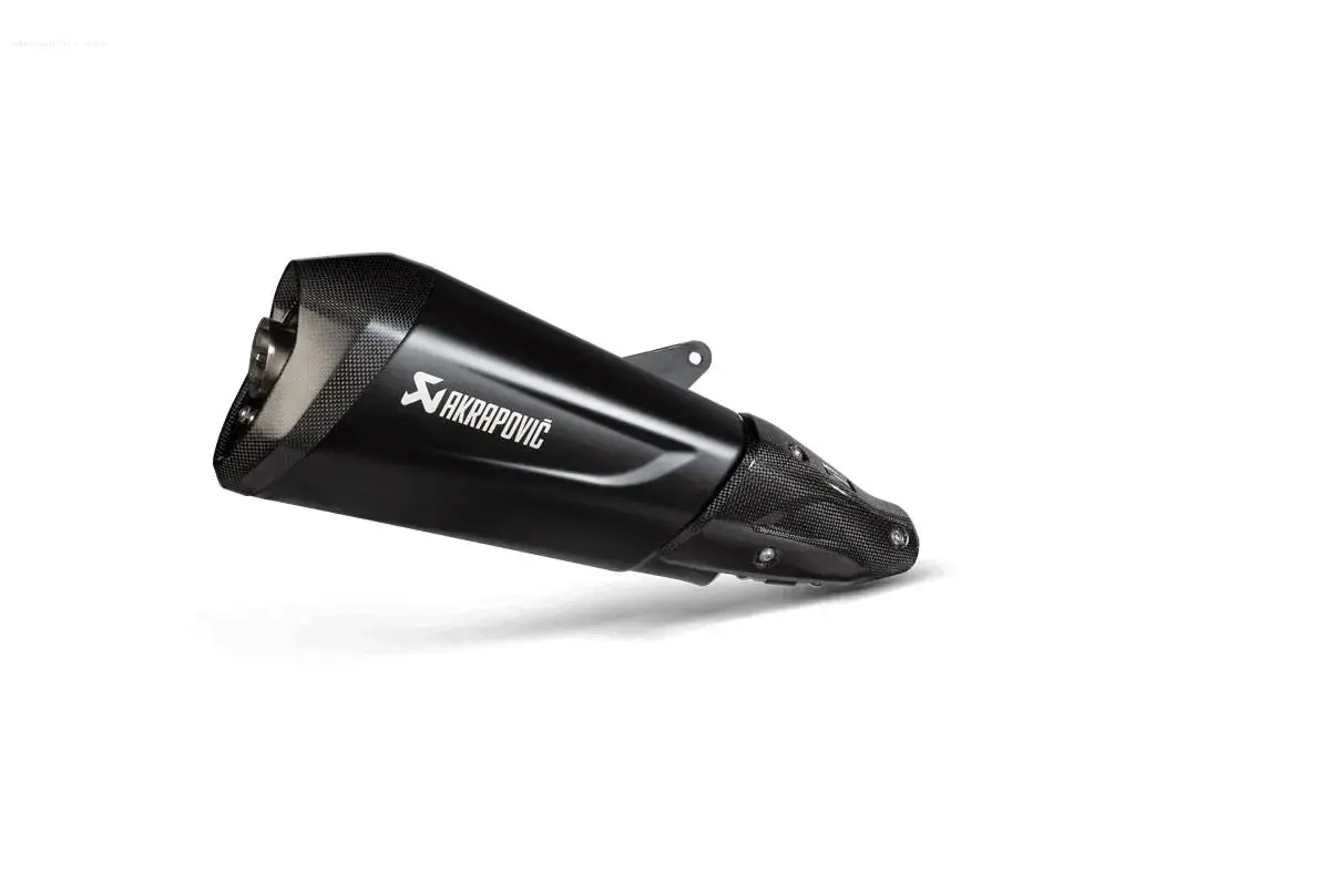 Racing Exhaust Akrapovic "Slip-On" Black | Vespa Gts/Gts Super/Gtv 300Ccm Hpe 1