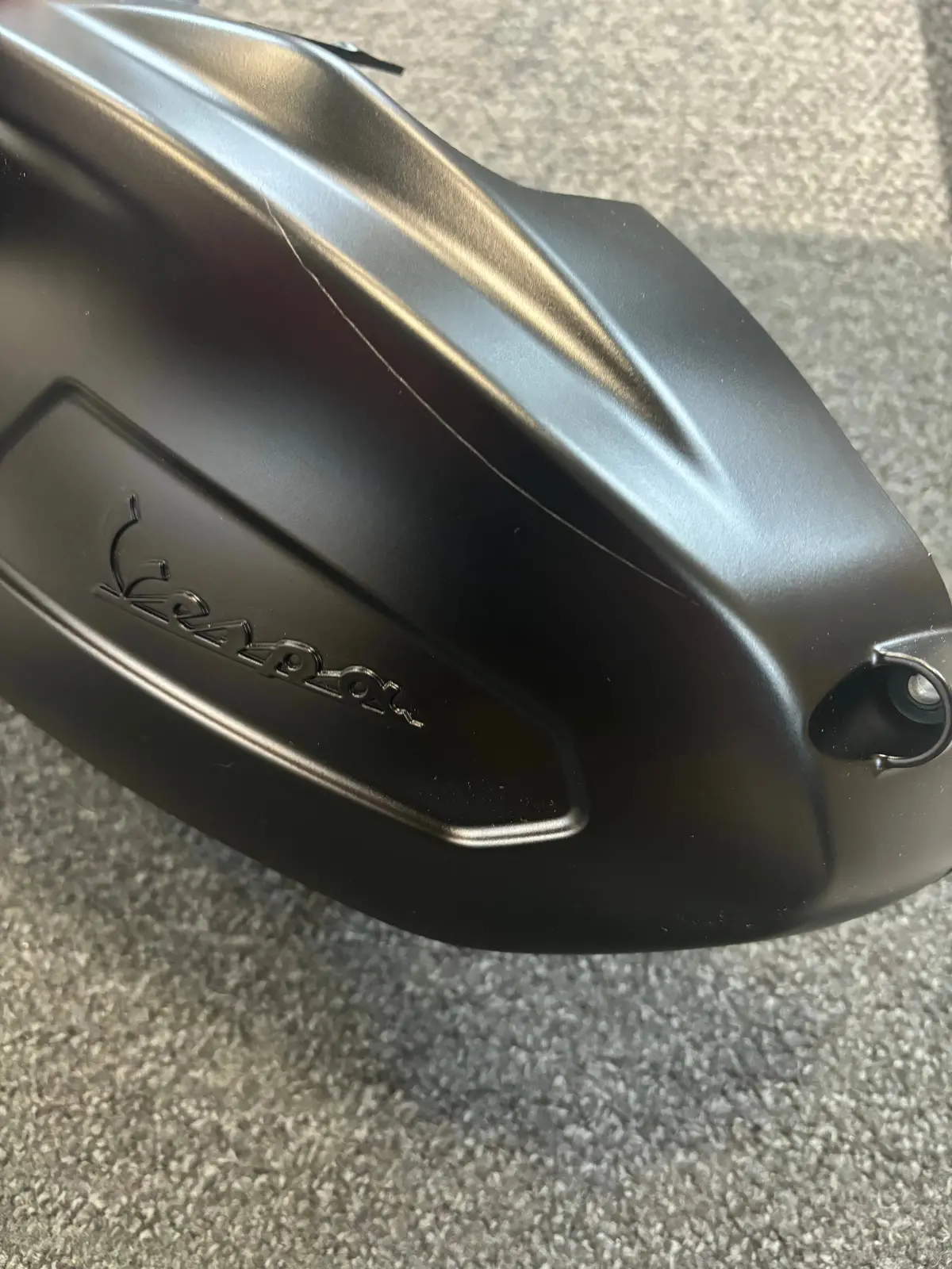 Cover Sip Vario Cover Matt Black Damage | Vespa Gts/Gts Super/Gtv Hpe 300 ('19-) 1