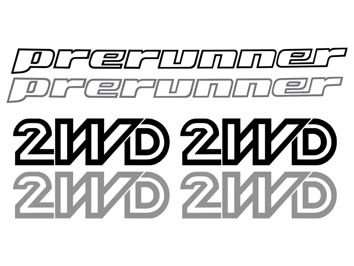2Wd Decal Bundle [Vanagon] 1