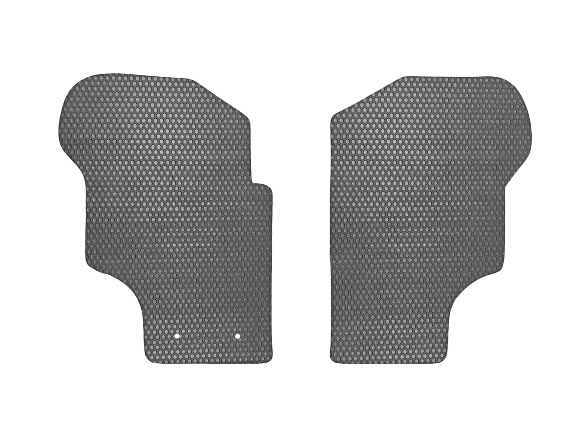 Rubber Floor Mat Set - Front Cab Footwell Area [Vanagon] 1